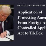 Application of Protecting Americans From Foreign Adversary Controlled Applications Act to TikTok